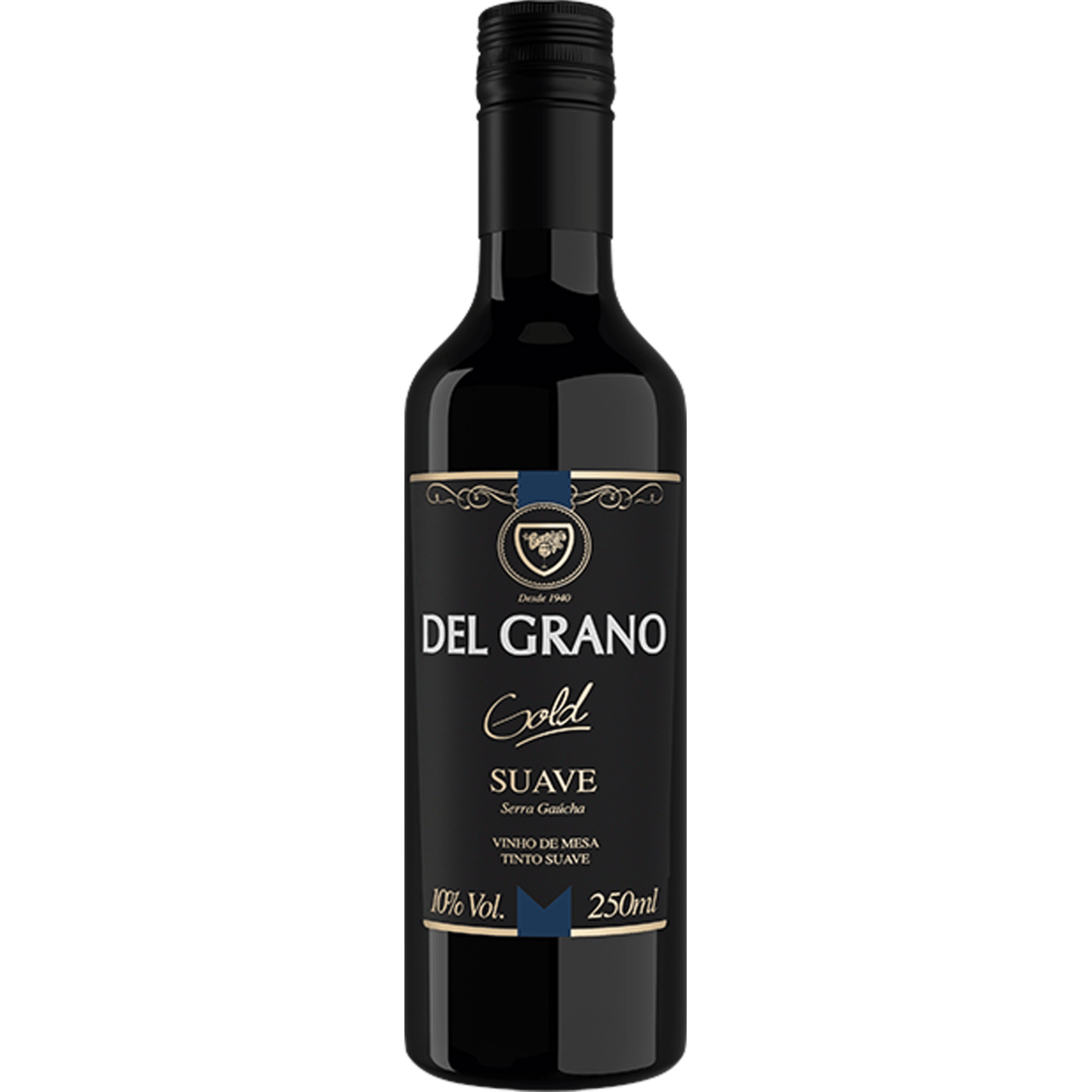 Del Grano Gold Vinho Tinto Suave 250ml - Del Grano - Espumantes do Sul