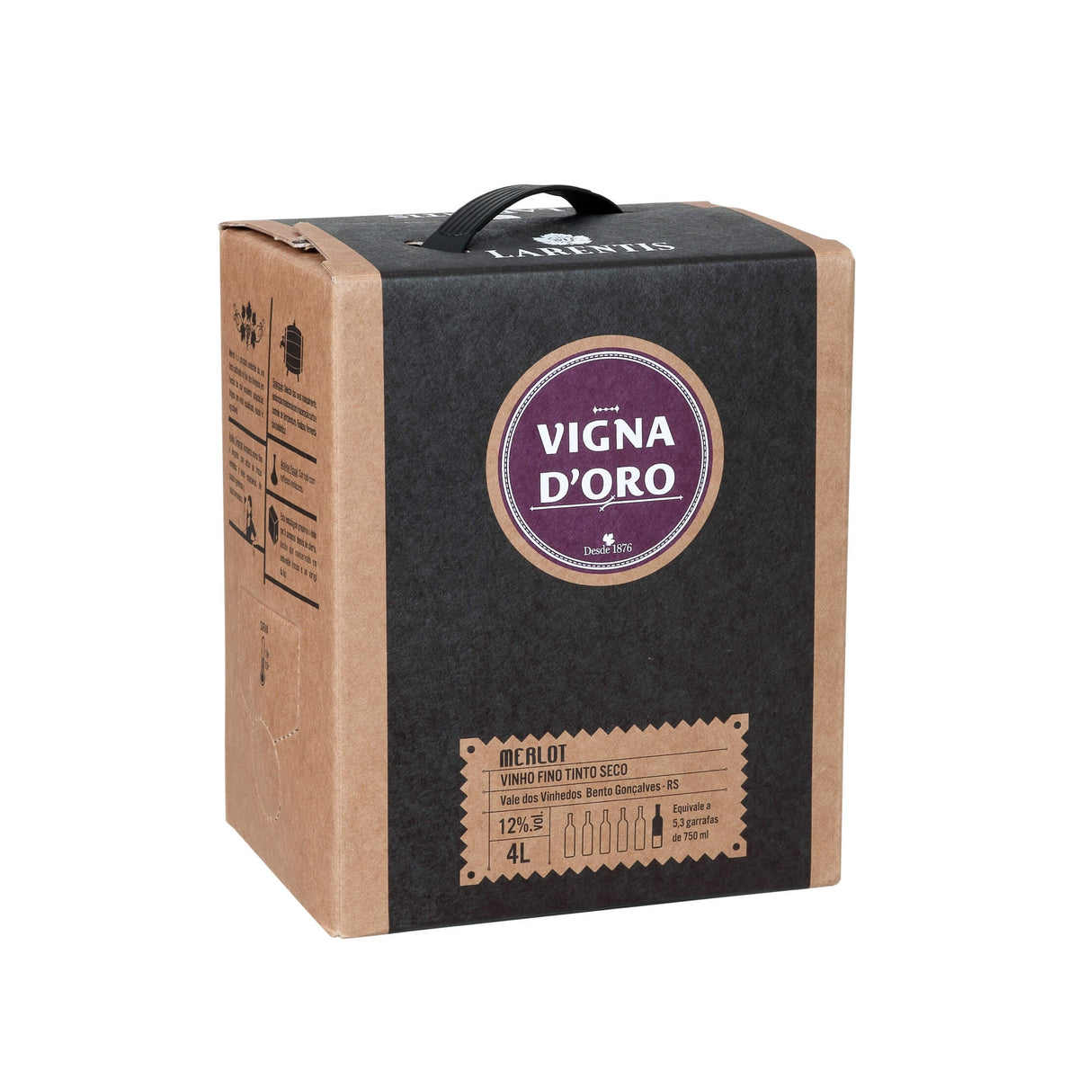 Larentis Vigna D'Oro Merlot Bag in Box 4L