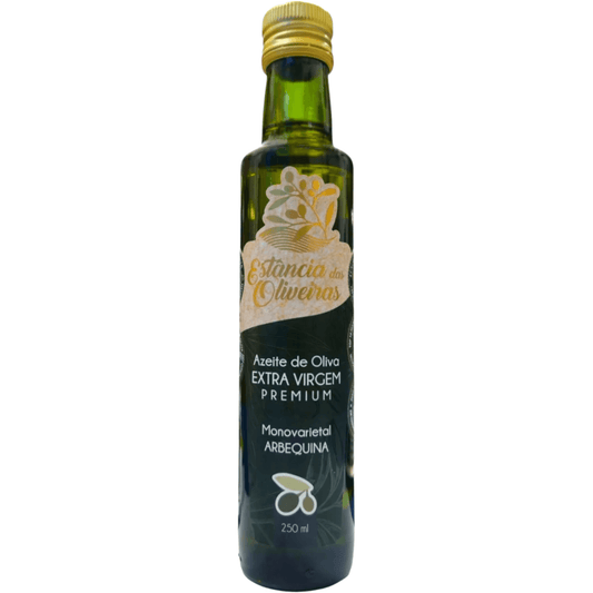Estância das Oliveiras Azeite de Oliva Extra Virgem Arbequina 250ml - Estância das Oliveiras - Espumantes do Sul