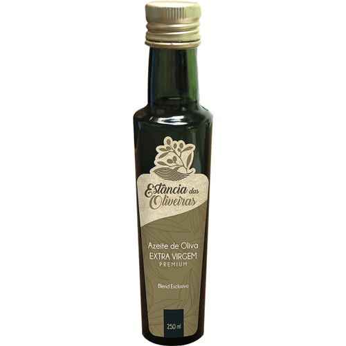 Estância das Oliveiras Azeite de Oliva Extra Virgem Blend Exclusivo 250ml - Estância das Oliveiras - Espumantes do Sul