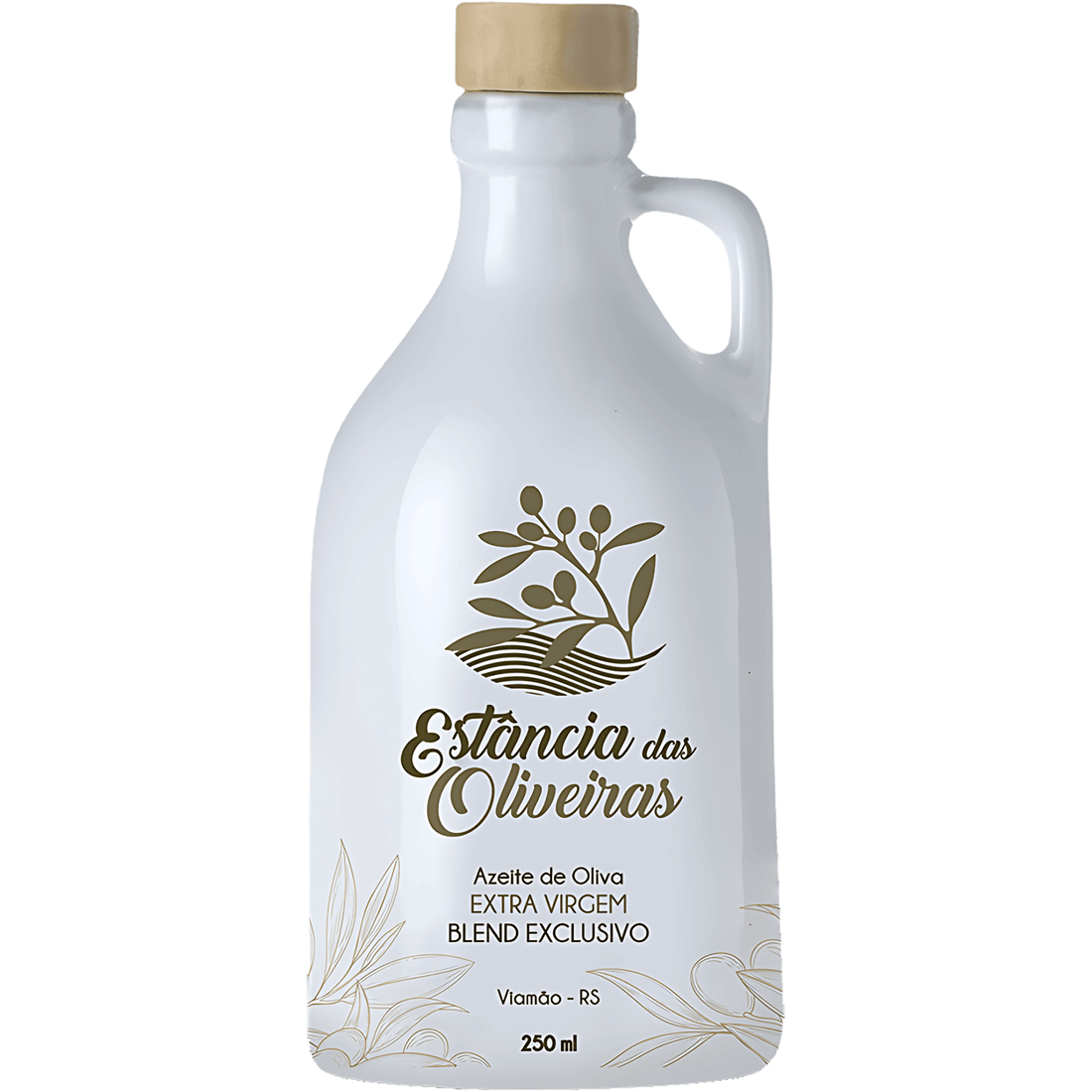 Estância das Oliveiras Azeite de Oliva Extra Virgem Blend Exclusivo Cerâmica 250ml