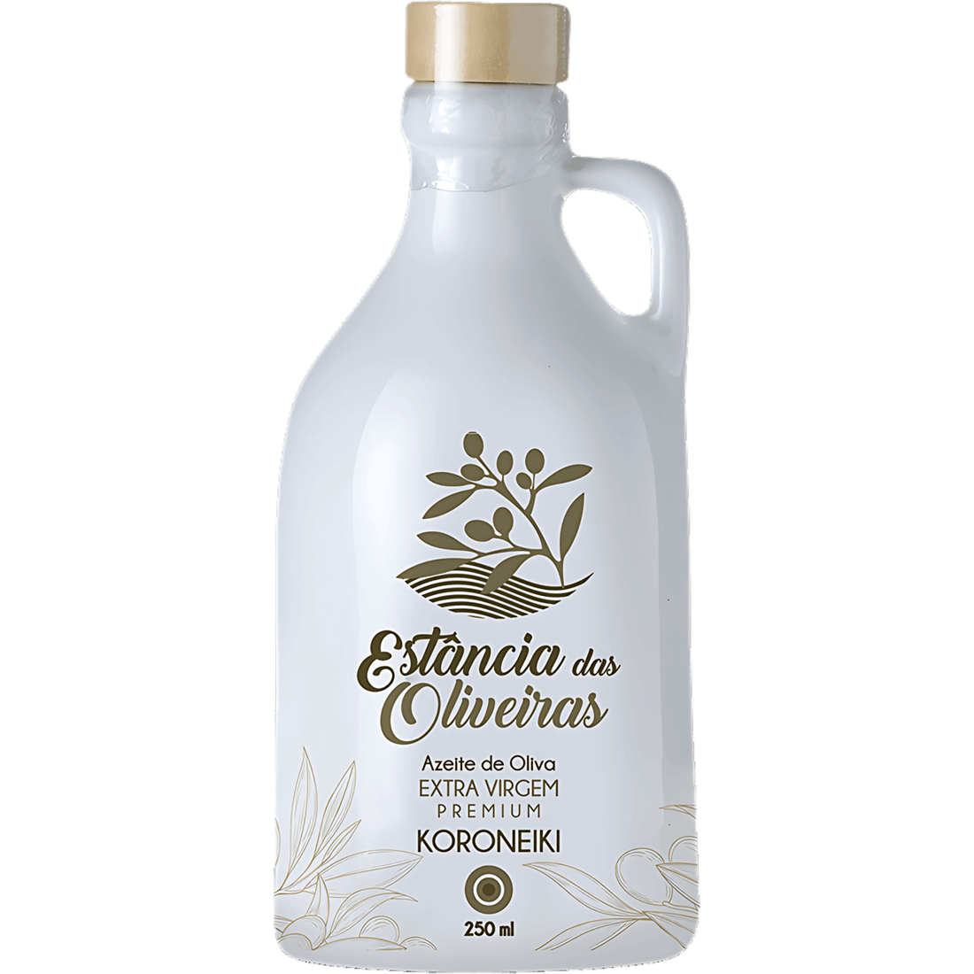 Estância das Oliveiras Azeite de Oliva Extra Virgem Koroneiki Cerâmica 250ml