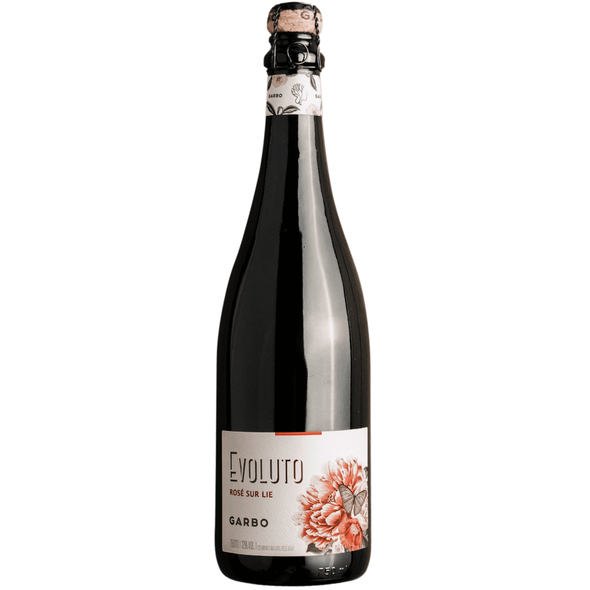 Garbo Evoluto Sur Lie Espumante Brut Rosé - Garbo - Espumantes do Sul