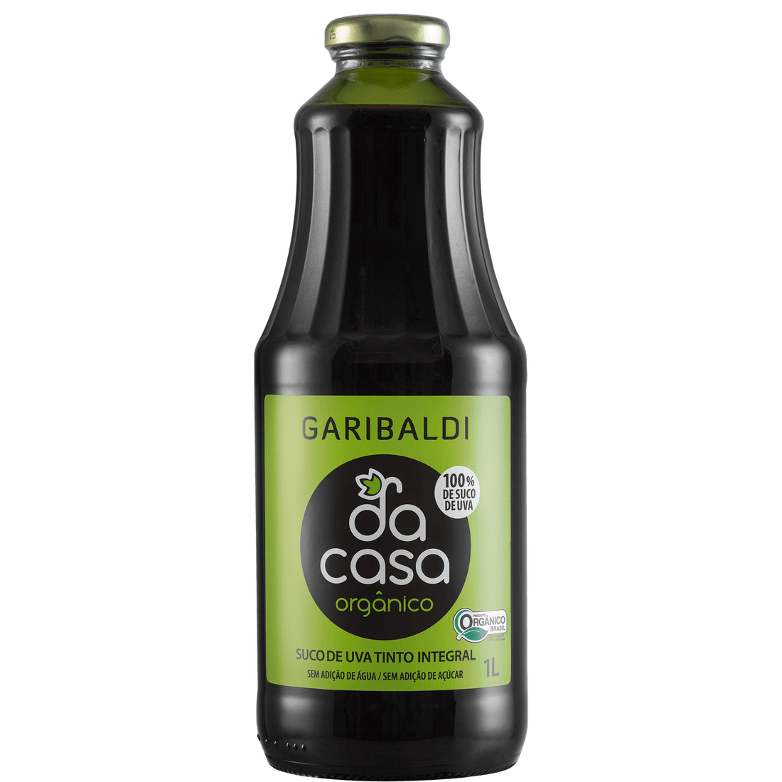Garibaldi Da Casa Suco de Uva Orgânico Integral 1L