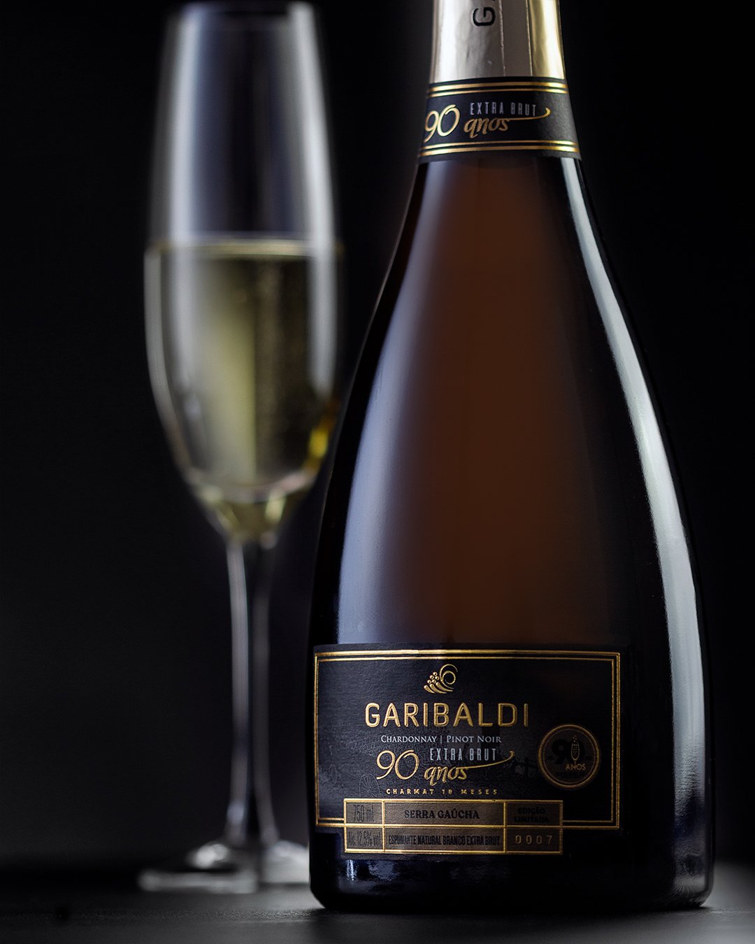 Garibaldi Edição Especial 90 Anos Espumante Extra Brut - Garibaldi - Espumantes do Sul