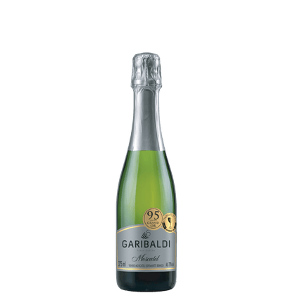 Garibaldi Espumante Moscatel 375ml - Caixa com 12 - Garibaldi - Espumantes do Sul