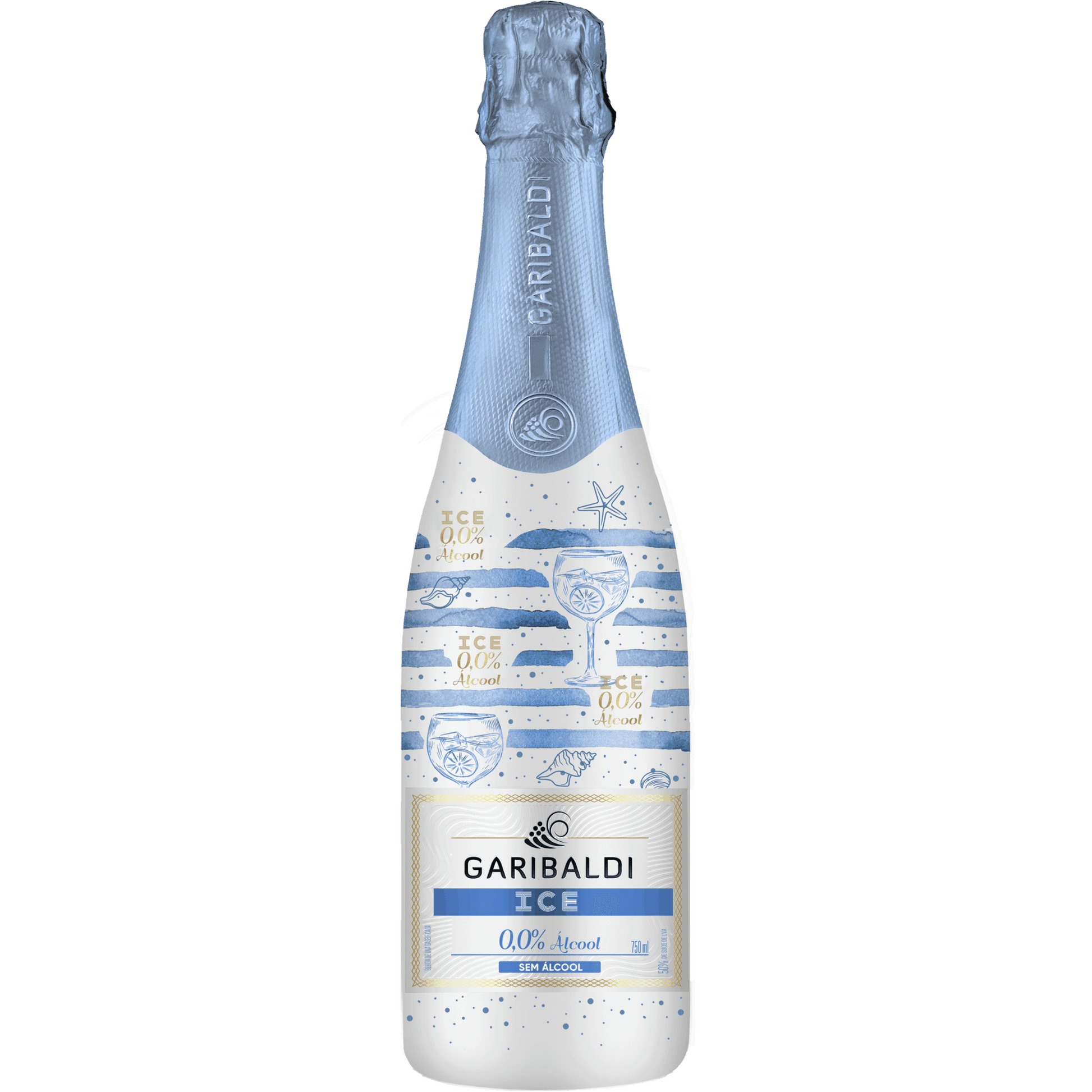 Garibaldi ICE Zero Álcool Espumante - Caixa com 6 - Garibaldi - Espumantes do Sul