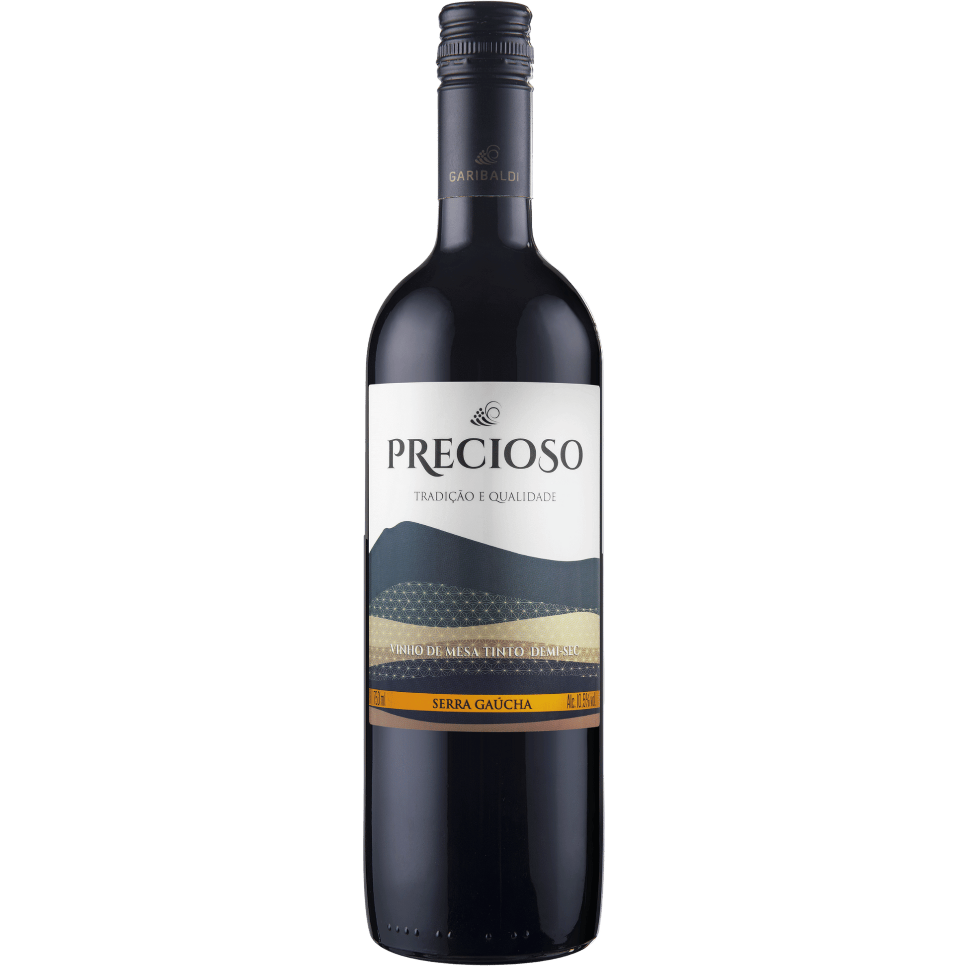 Garibaldi Precioso Vinho de Mesa Tinto Demi Sec - Garibaldi - Espumantes do Sul