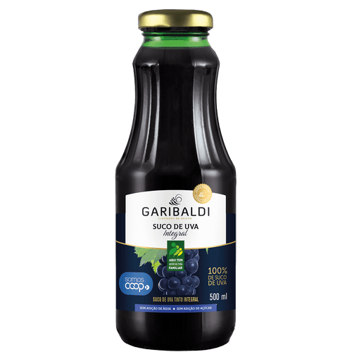 Garibaldi Suco de Uva Integral 500ml - Garibaldi - Espumantes do Sul