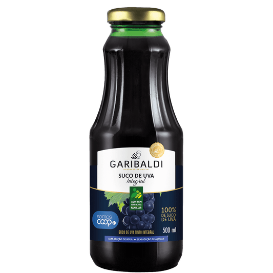 Garibaldi Suco de Uva Integral 500ml - Garibaldi - Espumantes do Sul