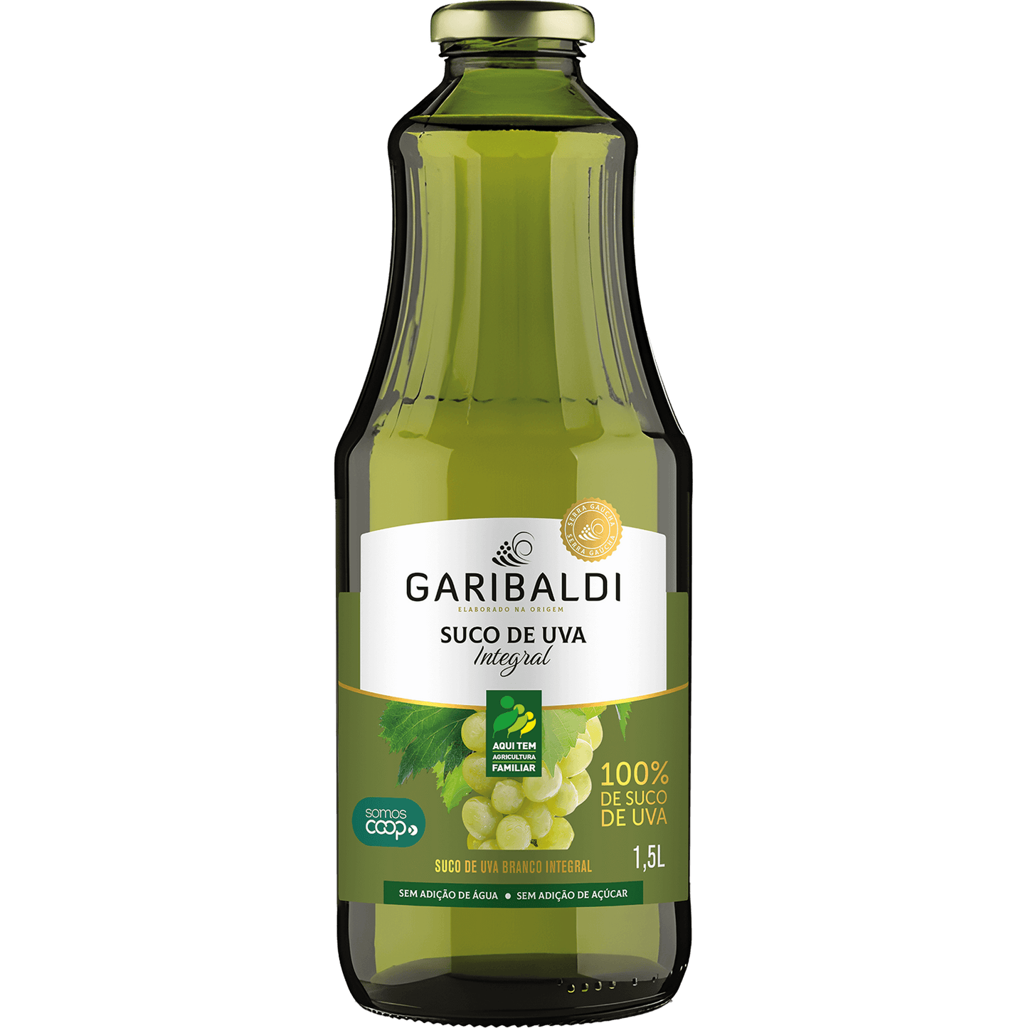 Garibaldi Suco de Uva Integral Branco 1,5L - Garibaldi - Espumantes do Sul