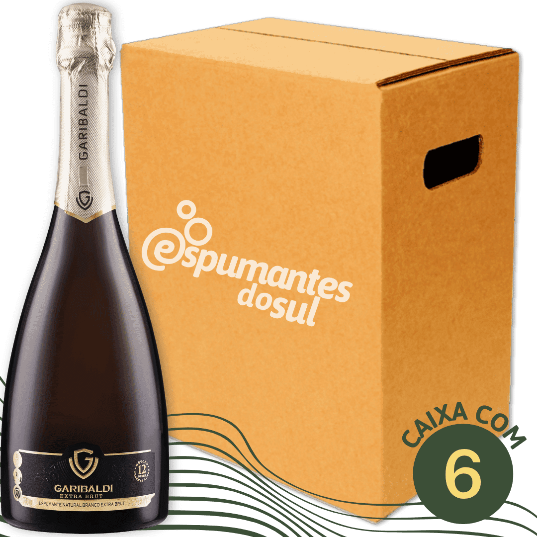 Garibaldi VG Espumante Extra Brut - Caixa com 6