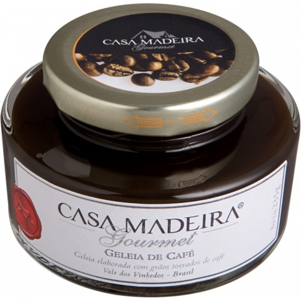 Geleia Gourmet de Café Casa Madeira 220g - Casa Madeira - Espumantes do Sul
