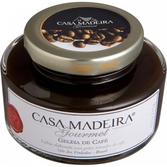 Geleia Gourmet de Café Casa Madeira 220g - Casa Madeira - Espumantes do Sul