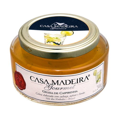 Geleia Gourmet de Caipirinha Casa Madeira 240g - Casa Madeira - Espumantes do Sul