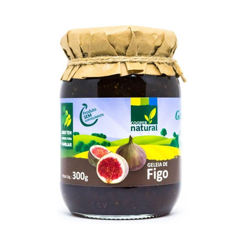 Geléia Orgânica de Figo Coopernatural 300g - Coopernatural - Espumantes do Sul