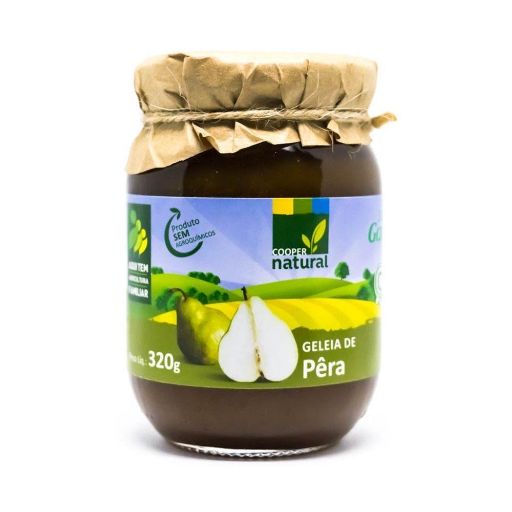 Geléia Orgânica de Pera Coopernatural 300g - Coopernatural - Espumantes do Sul