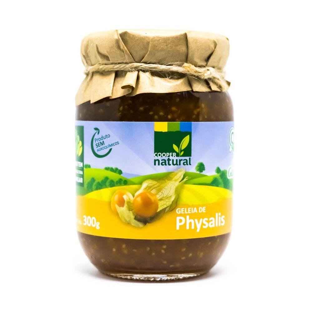Geléia Orgânica de Physalis Coopernatural 300g - Coopernatural - Espumantes do Sul