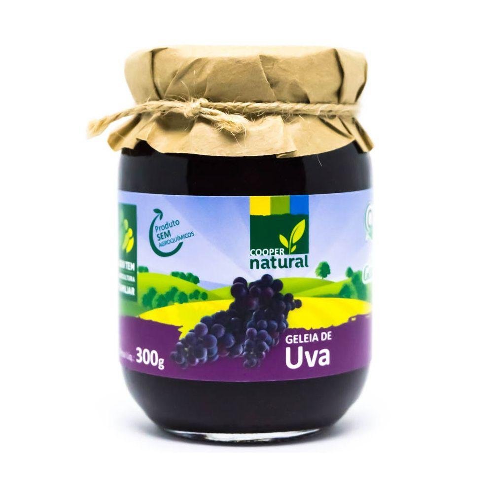 Geléia Orgânica de Uva Coopernatural 300g - Coopernatural - Espumantes do Sul
