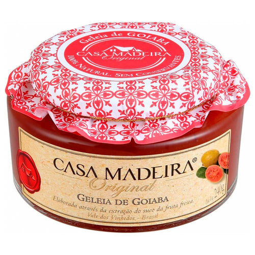 Geleia Original de Goiaba Casa Madeira 240g - Casa Madeira - Espumantes do Sul