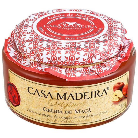 Geleia Original de Maçã Casa Madeira 250g - Casa Madeira - Espumantes do Sul