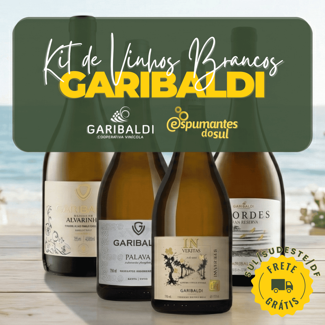 Kit Brancos Premium Garibaldi