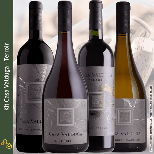 Kit Casa Valduga - Terroir - Casa Valduga - Espumantes do Sul