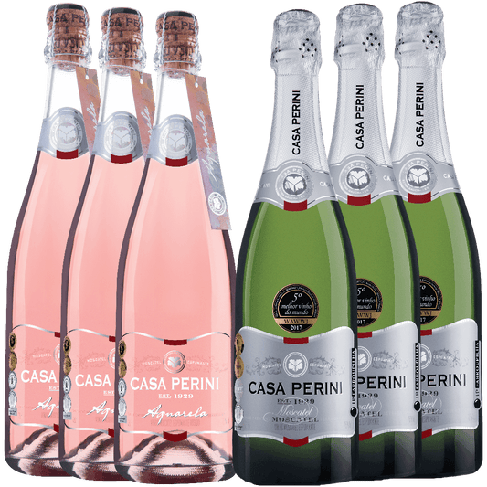 Kit Espumantes Moscatel Casa Perini - Casa Perini - Espumantes do Sul