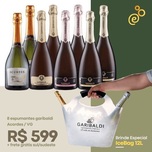 Kit Garibaldi Acordes e VG - Garibaldi - Espumantes do Sul