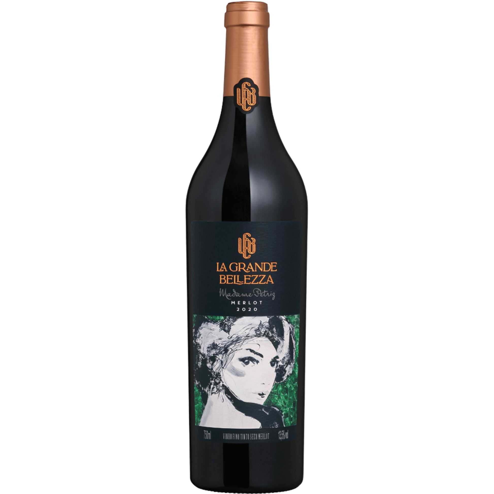 La Grande Bellezza Madame Petriz Merlot - La Grande Bellezza - Espumantes do Sul