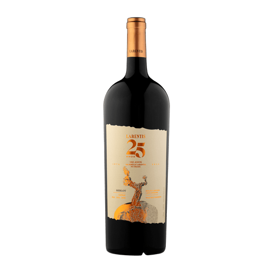 Larentis Ícone Merlot 25 Anos Magnum 1,5L - Larentis - Espumantes do Sul