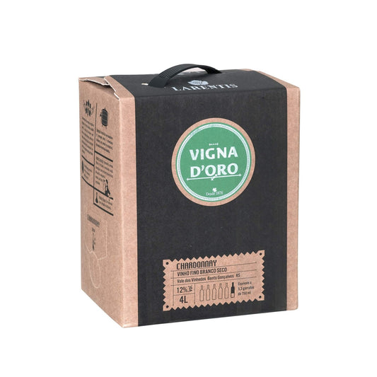 Larentis Vigna D'Oro Chardonnay e Riesling Bag in Box 4L - Larentis - Espumantes do Sul