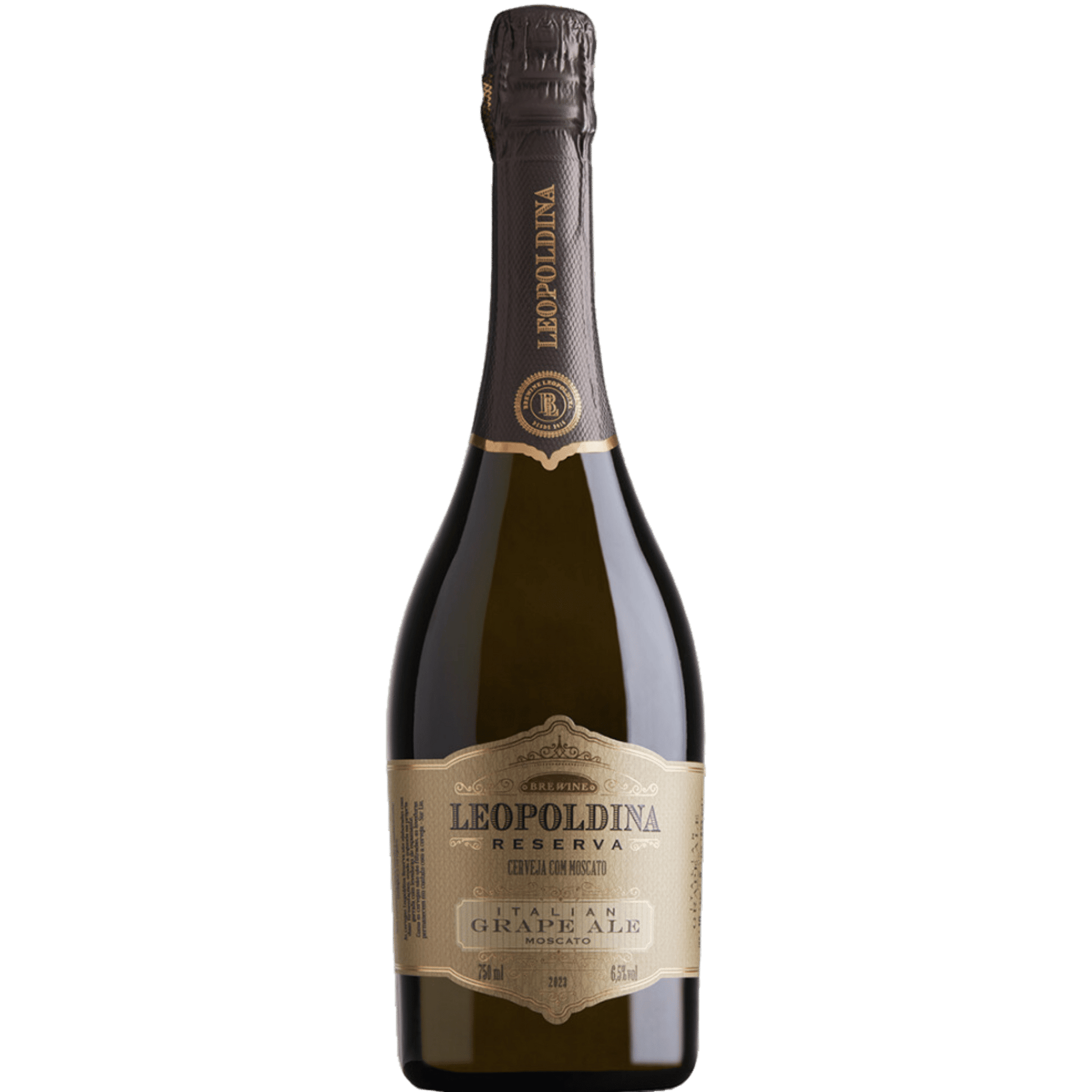 Leopoldina Cerveja Italian Grape Ale Moscato 750ml - Leopoldina - Espumantes do Sul