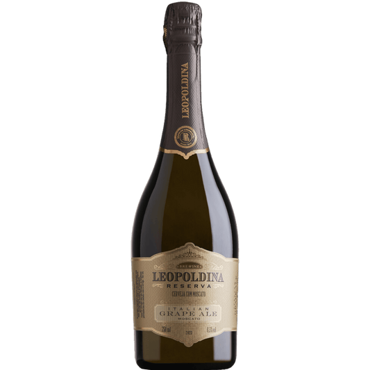 Leopoldina Cerveja Italian Grape Ale Moscato 750ml - Leopoldina - Espumantes do Sul