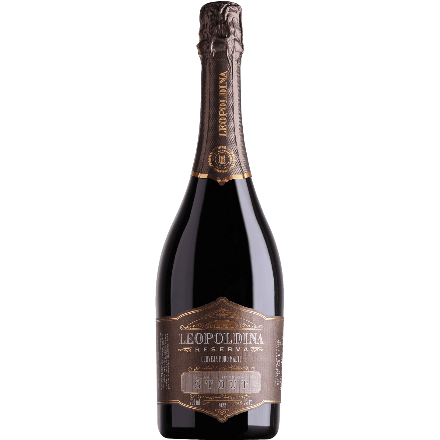 Leopoldina Cerveja Russian Imperial Stout - Leopoldina - Espumantes do Sul
