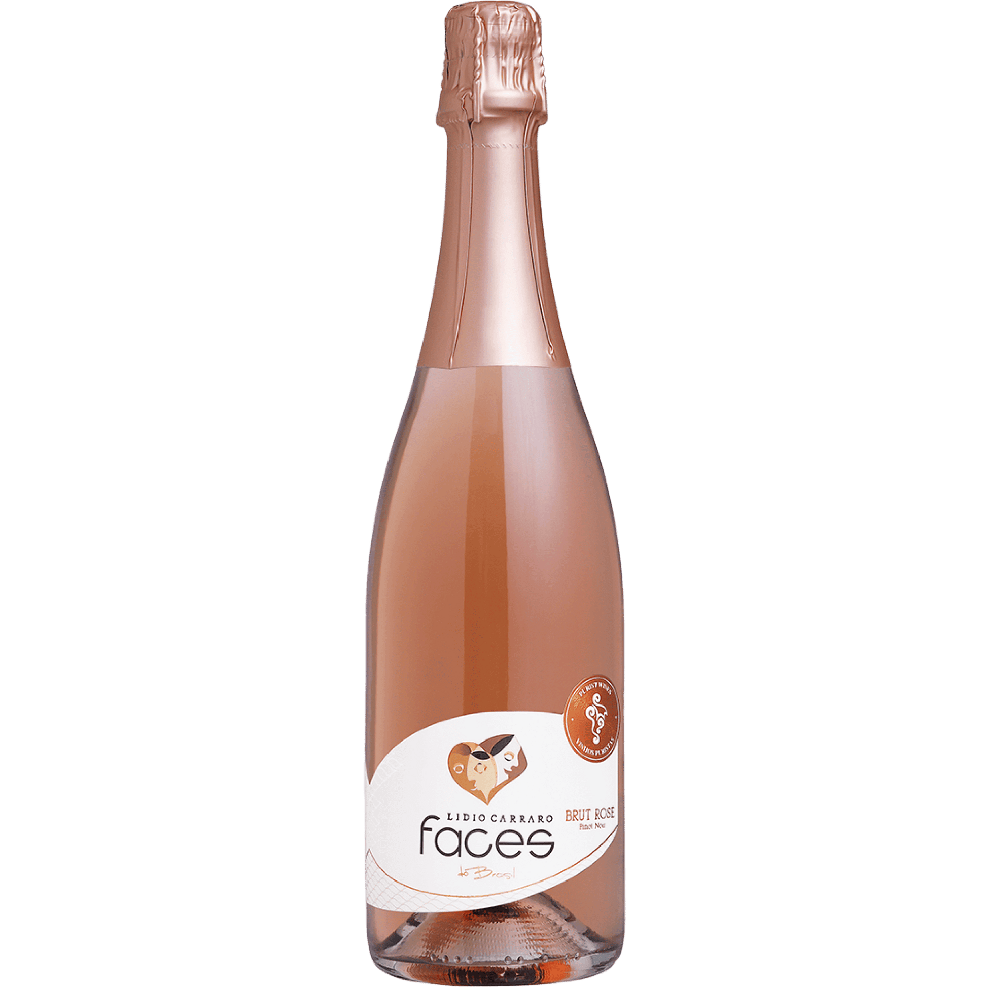 Lídio Carraro Faces do Brasil Espumante Brut Rosé - Lídio Carraro - Espumantes do Sul
