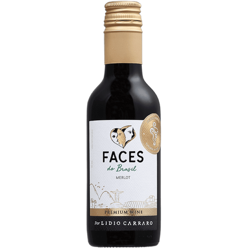 Lídio Carraro Faces do Brasil Merlot 187ml - Lídio Carraro - Espumantes do Sul