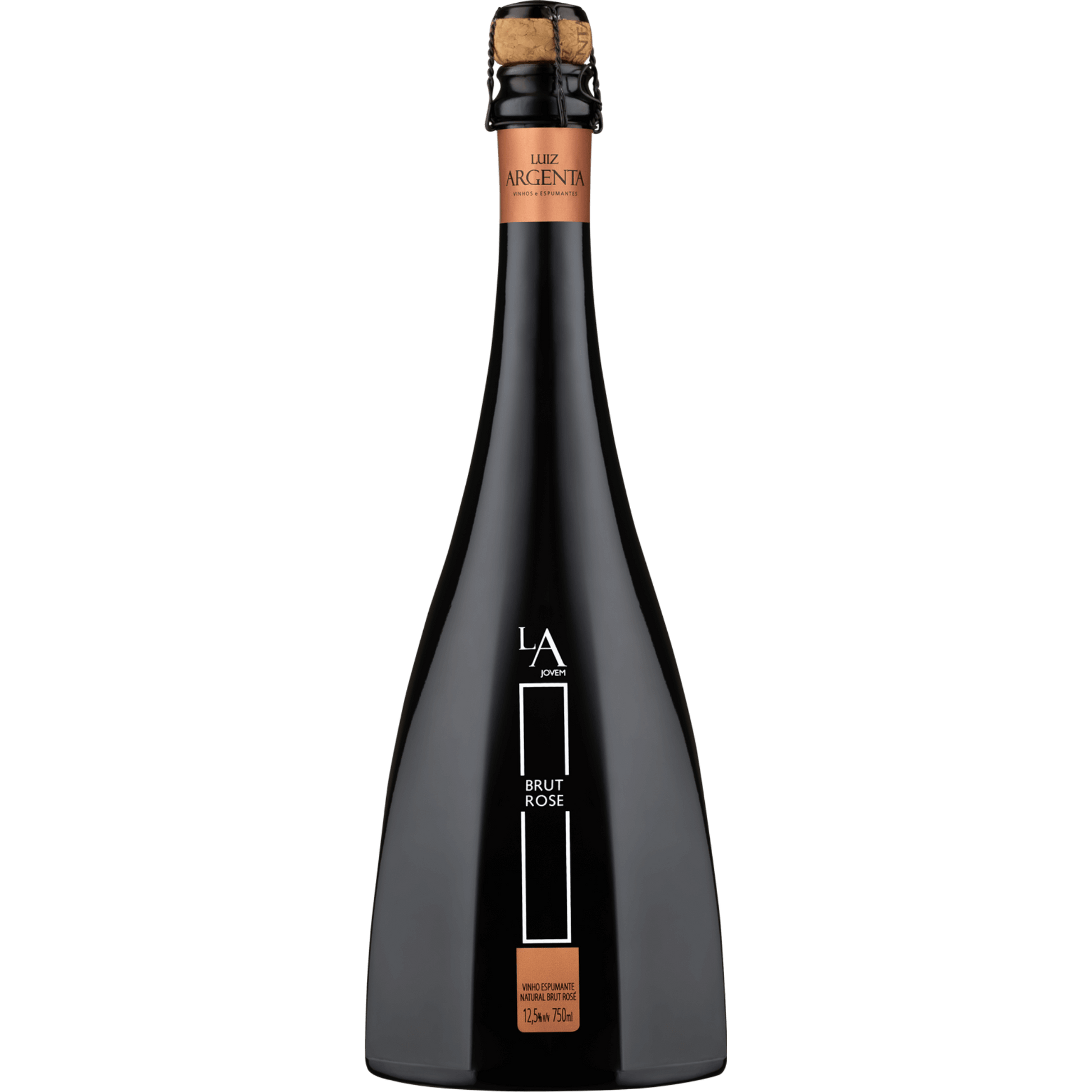 Luiz Argenta L.A. Jovem Espumante Brut Rosé - Luiz Argenta - Espumantes do Sul