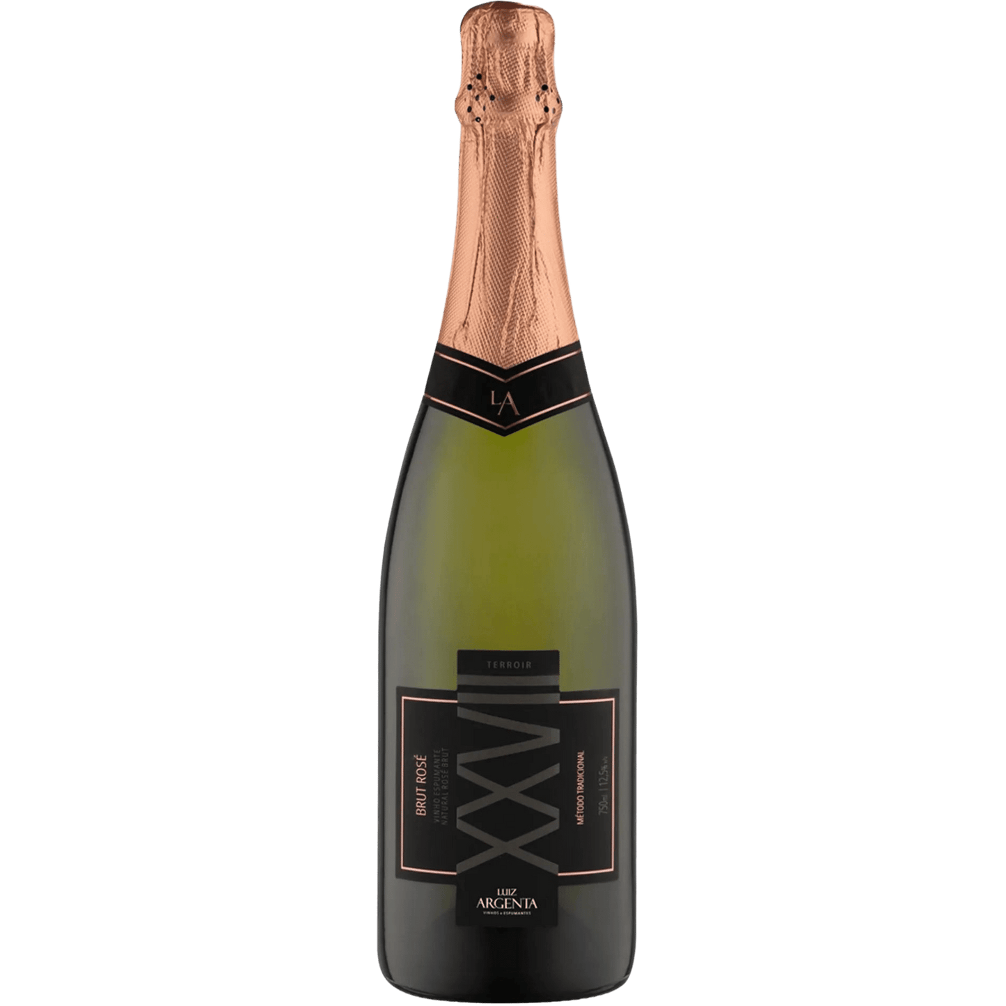 Luiz Argenta L.A. Terroir XXVII Espumante Brut Rosé - Luiz Argenta - Espumantes do Sul