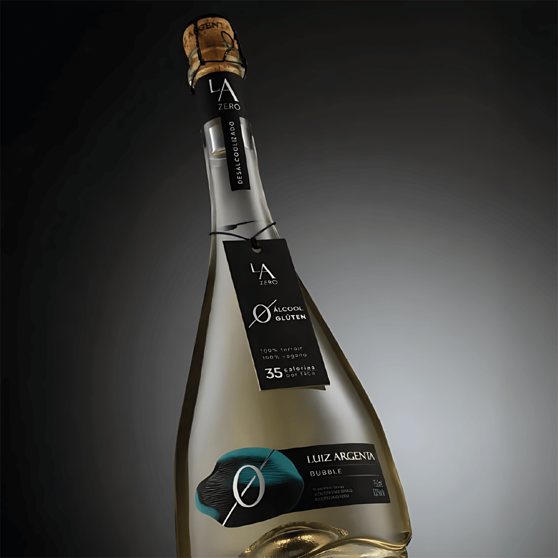 Luiz Argenta L.A. Zero Bubble Desalcoolizado - Luiz Argenta - Espumantes do Sul
