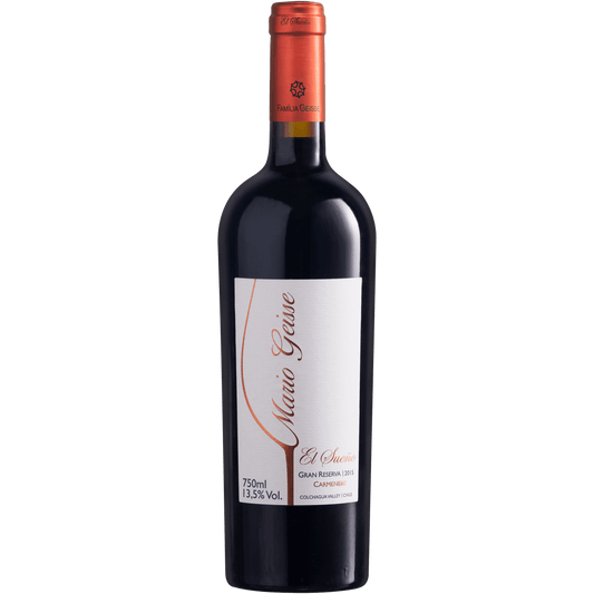 Mario Geisse El Sueño Gran Reserva Carmenére - Cave Geisse - Espumantes do Sul