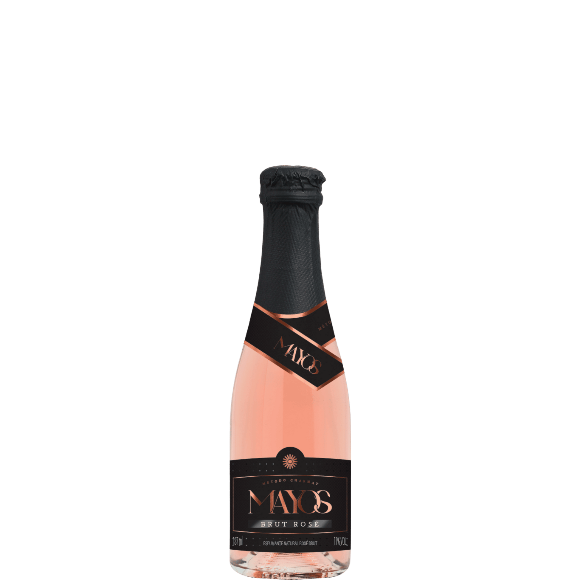 Mayos Espumante Brut Rosé 187ml - Mayos - Espumantes do Sul