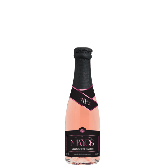 Mayos Espumante Moscatel Rosé 187ml - Mayos - Espumantes do Sul