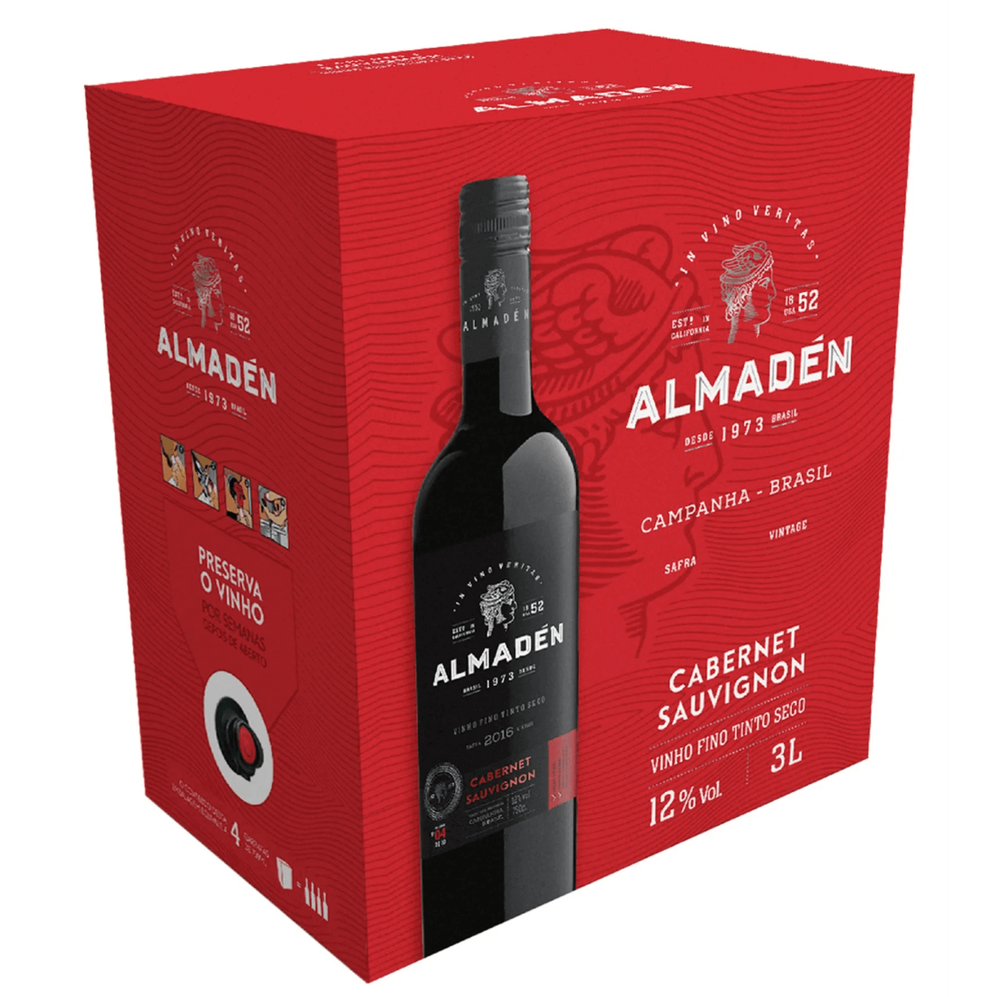 Miolo Almadén Cabernet Sauvignon Bag in Box 3L - Miolo - Espumantes do Sul