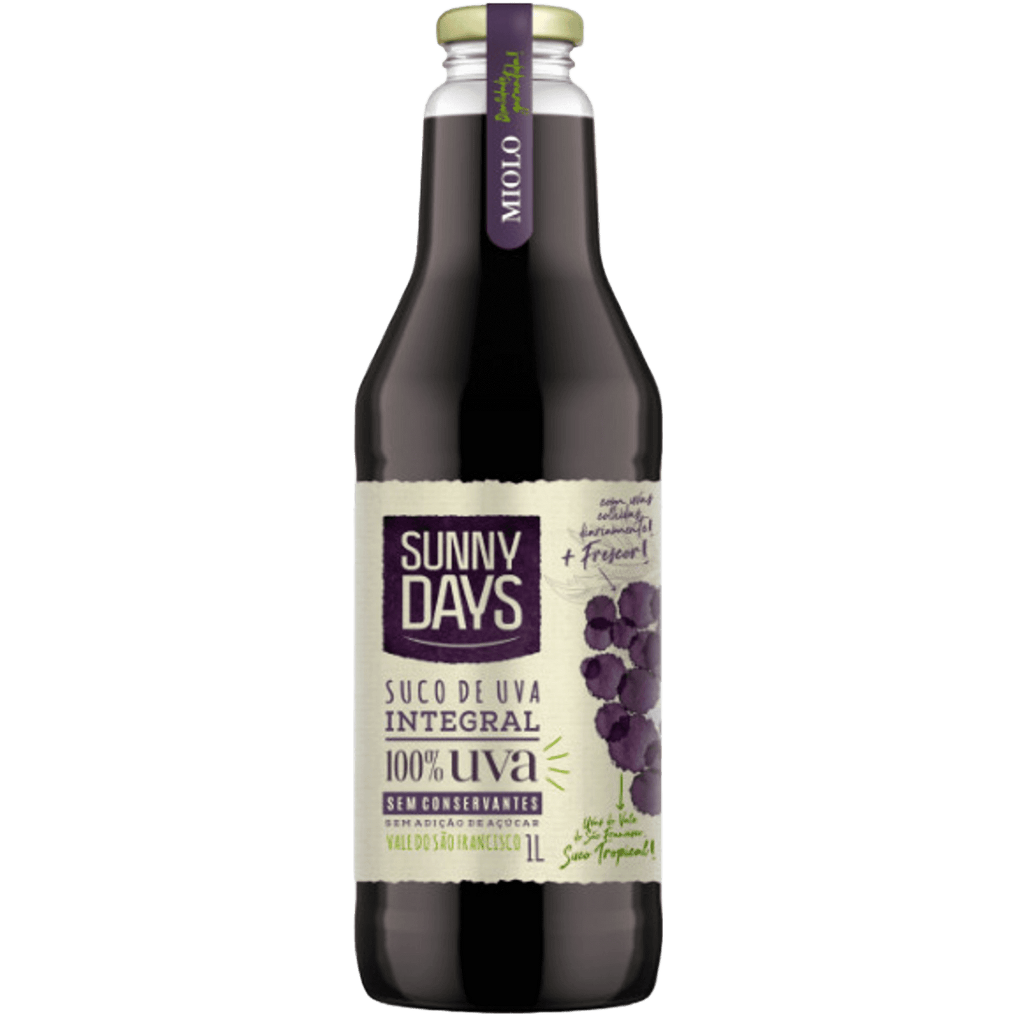 Miolo Sunny Days Suco de Uva Integral 1L - Miolo - Espumantes do Sul