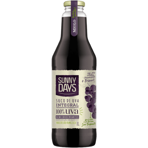 Miolo Sunny Days Suco de Uva Integral 1L - Miolo - Espumantes do Sul