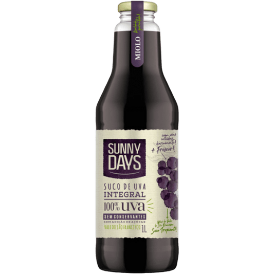 Miolo Sunny Days Suco de Uva Integral 1L - Miolo - Espumantes do Sul
