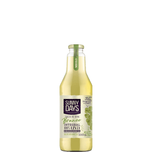 Miolo Sunny Days Suco de Uva Integral Branco 300ml - Miolo - Espumantes do Sul
