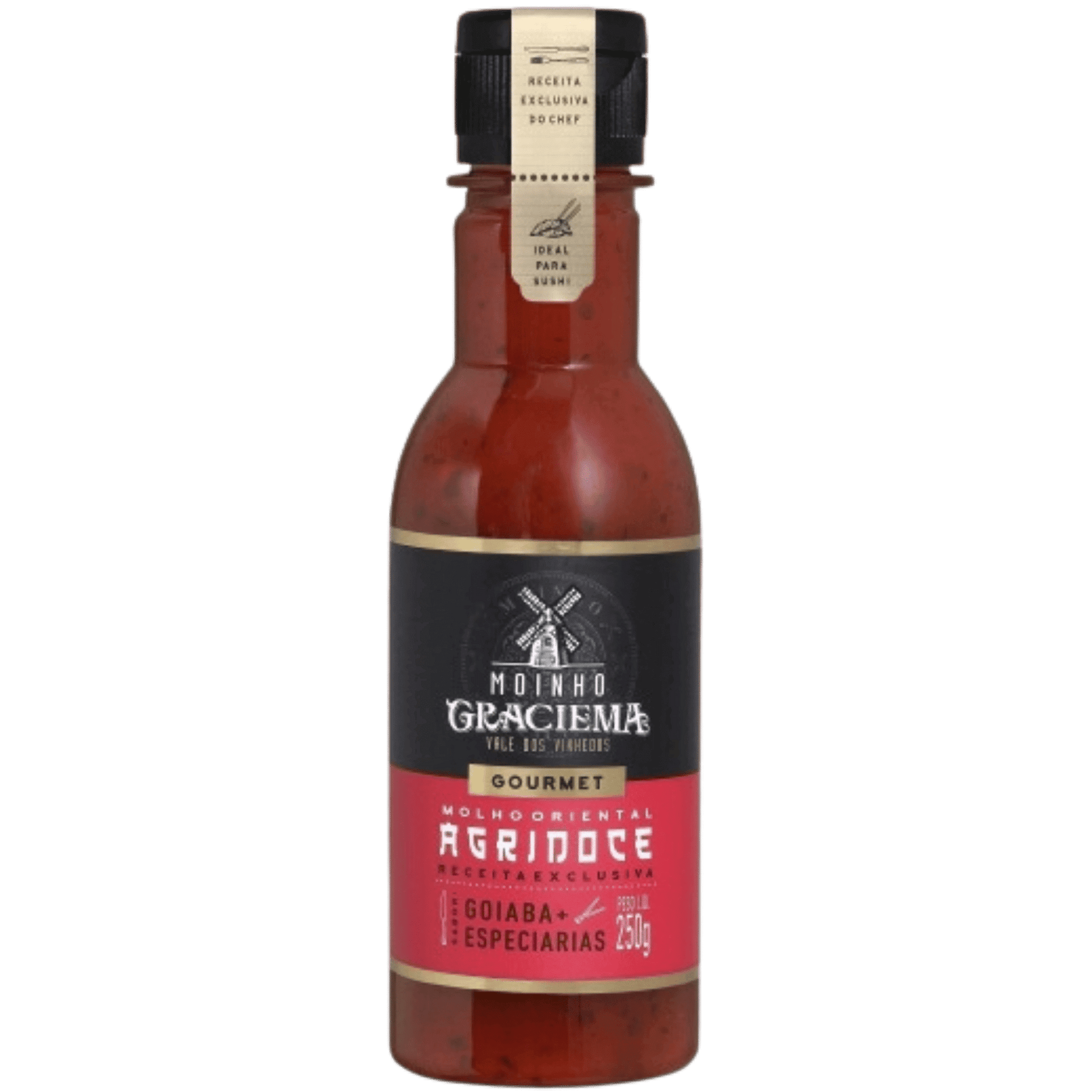 Moinho Graciema Molho Agridoce Goiaba Especiarias 250g - Moinho Graciema - Espumantes do Sul