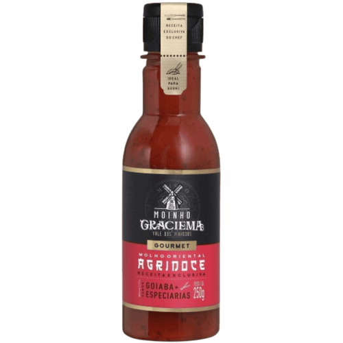 Moinho Graciema Molho Agridoce Goiaba Especiarias 250g - Moinho Graciema - Espumantes do Sul